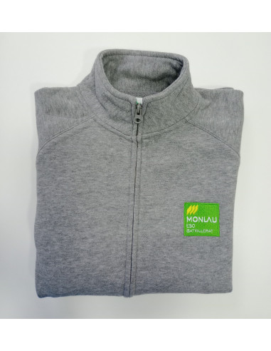 DESSUADORA GRIS MELANGE MONLAU - ESO/BATX.
